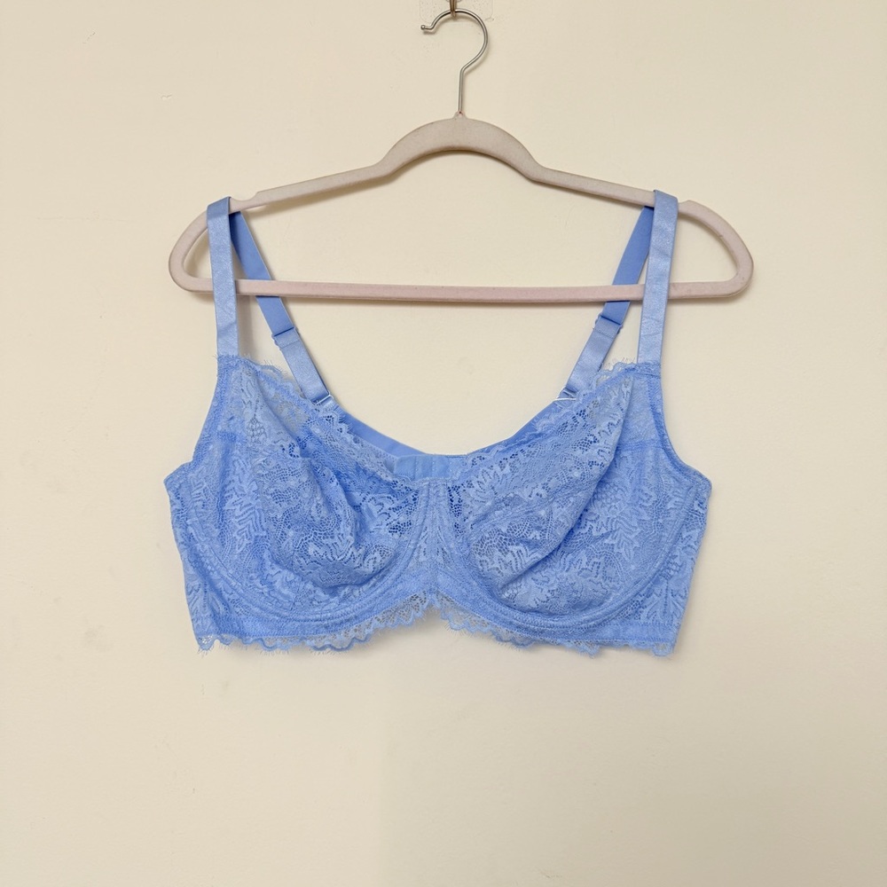HSIA Blue Sunflower Underwire Lace Bra